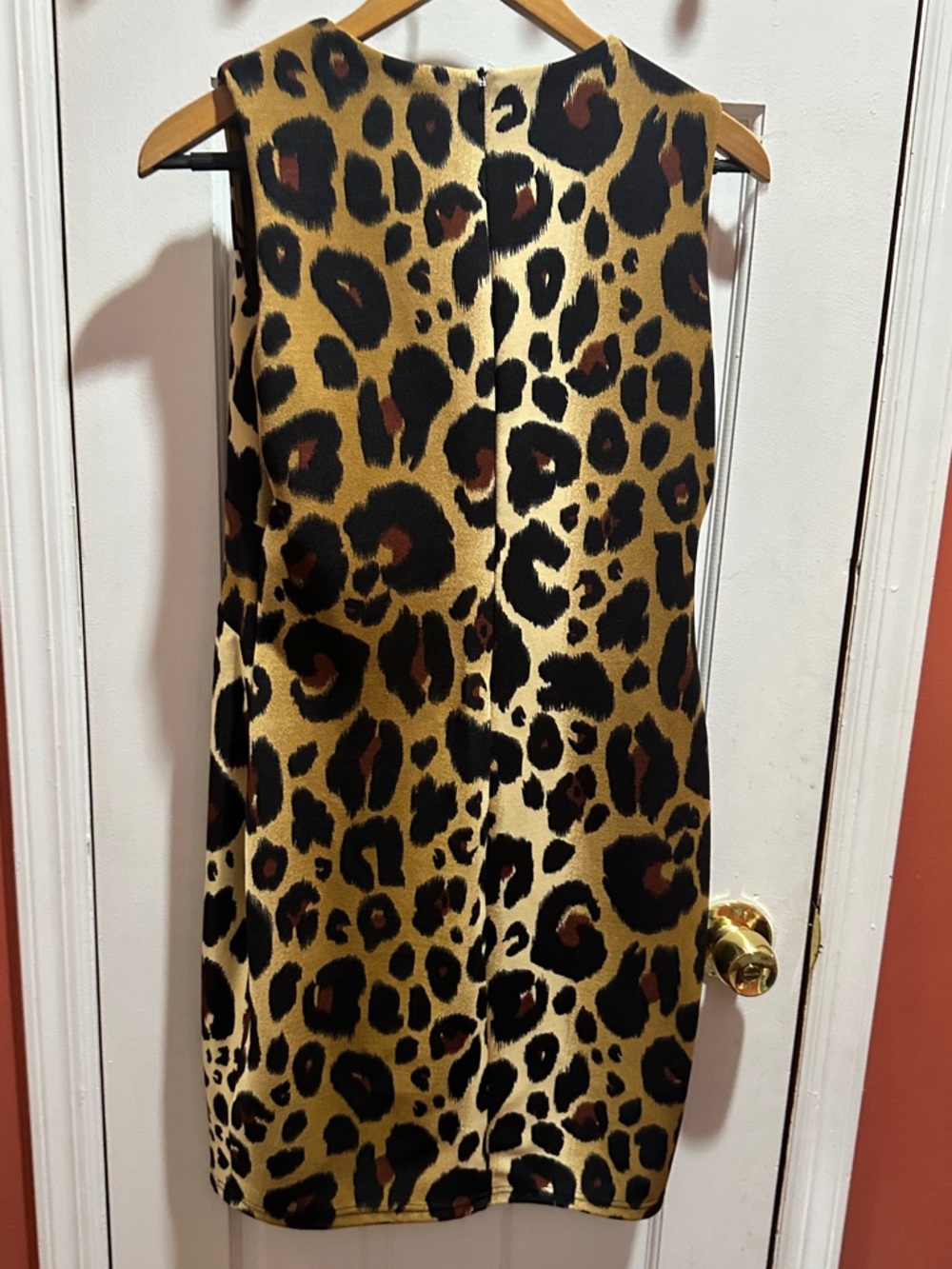 Kardashian Kollection Leopard Print Midi Dress - Picture 5 of 5